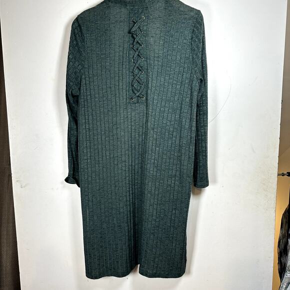 KNOX ROSE forest green‎ open cardigan Womans medium forestcore, goblincore - Picture 5 of 13